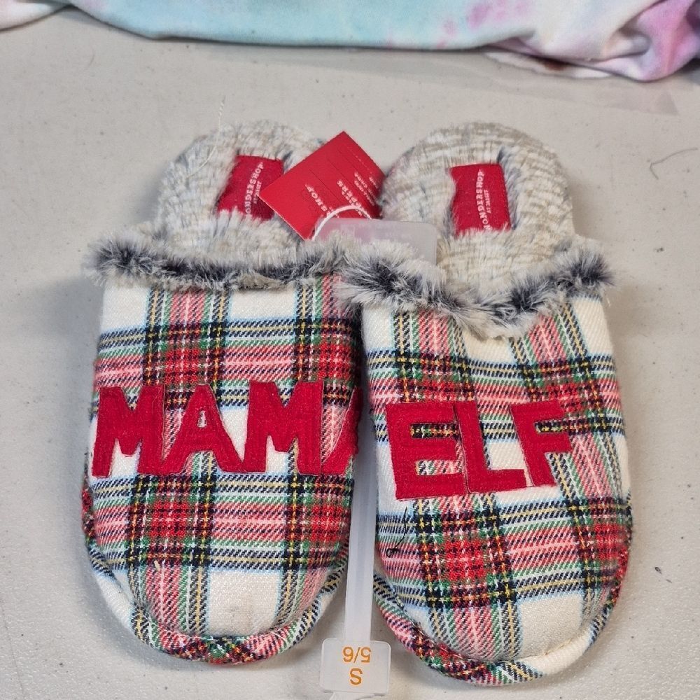 Wondershop 5/6 MAMA ELF Slippers - New